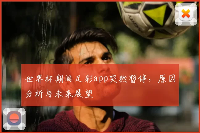 世界杯期间足彩app突然暂停，原因分析与未来展望