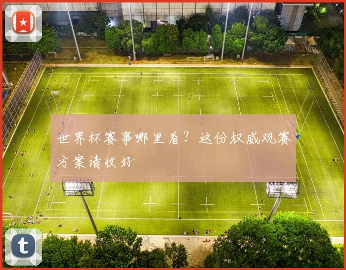 世界杯赛事哪里看？这份权威观赛方案请收好
