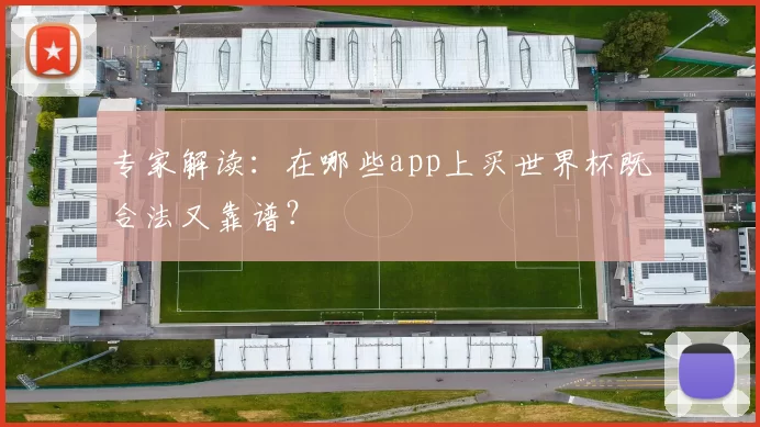 专家解读:在哪些app上买世界杯既合法又靠谱?