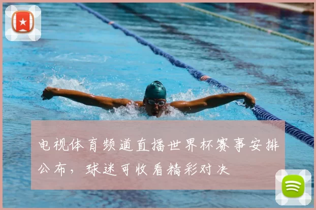 电视体育频道直播世界杯赛事安排公布，球迷可收看精彩对决