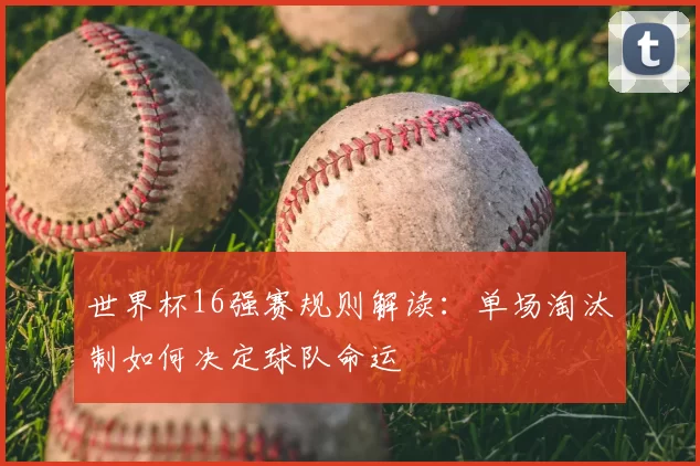 世界杯16强赛规则解读：单场淘汰制如何决定球队命运